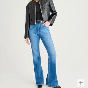 J. Crew Skinny flare jean in Margaret wash
